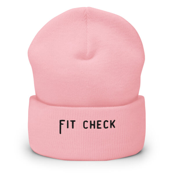 Fit Check Beanie – Minimal & Trendy Streetwear - Image 3