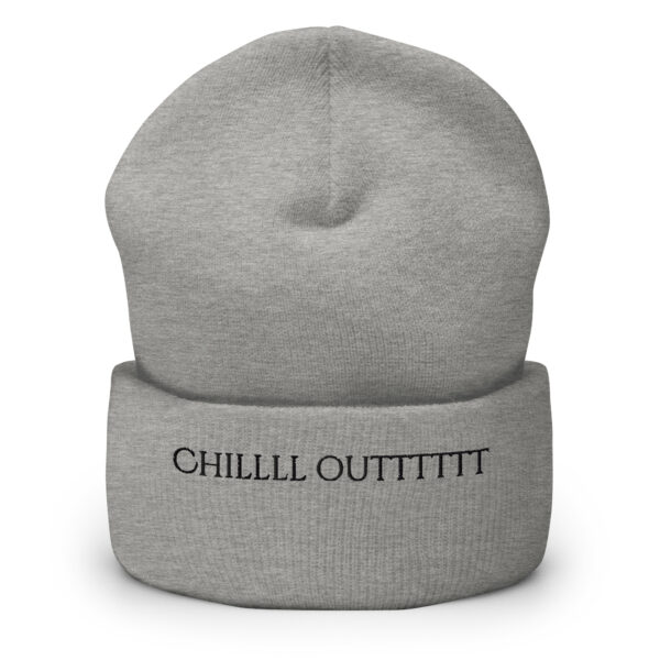 Chill Out Vintage Beanie – Relaxed & Timeless Aesthetic - Image 2