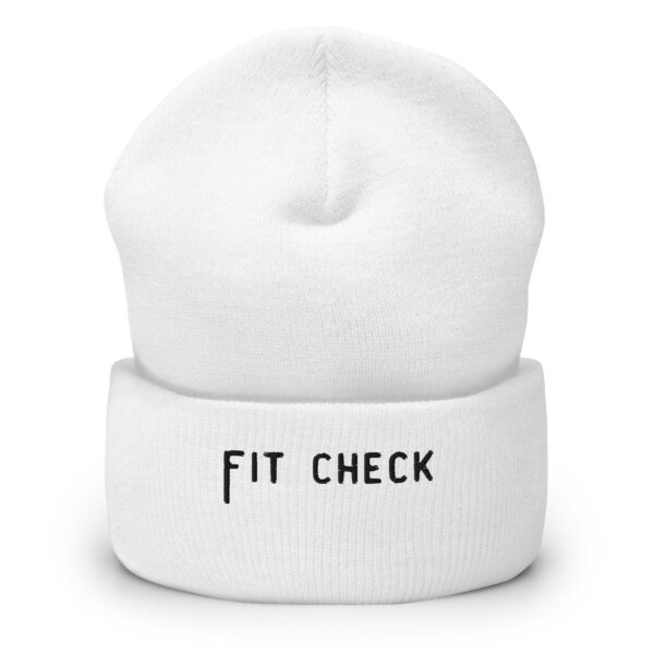 Fit Check Beanie – Minimal & Trendy Streetwear