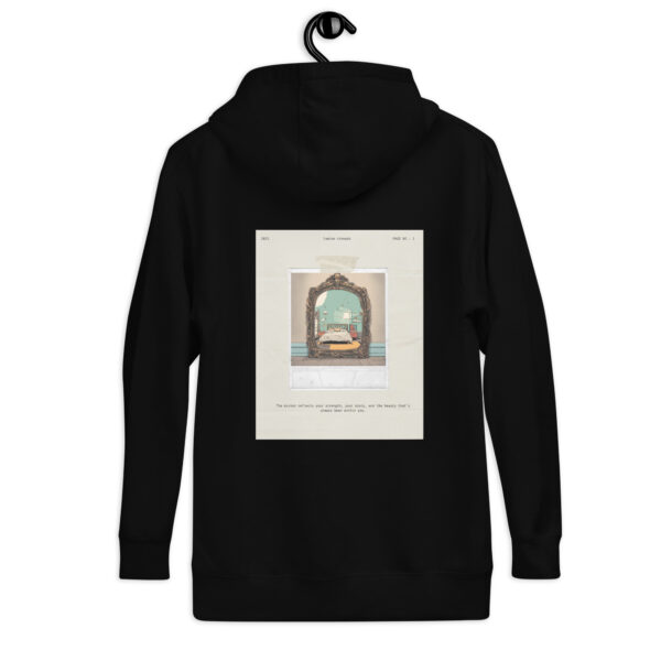 "Vintage Mirror Hoodie – Aesthetic Reflection Vibes (Unisex)" - Image 2