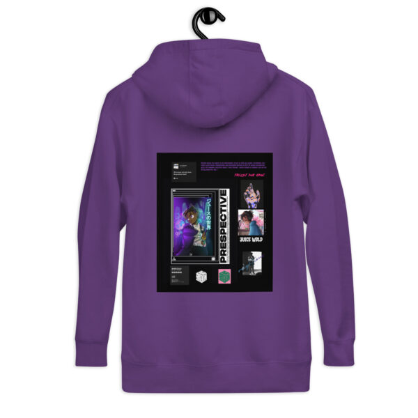 "Juice WRLD Aesthetic Hoodie – Hand-Drawn Illustration (Unisex)"