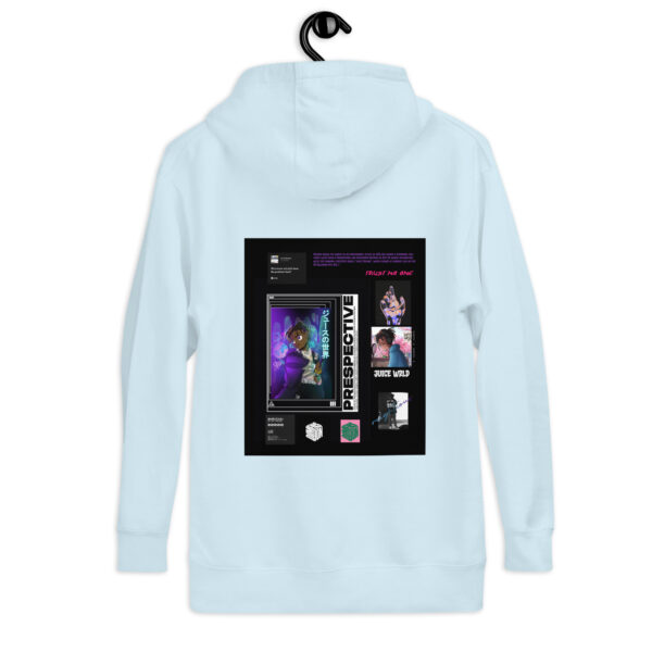 "Juice WRLD Aesthetic Hoodie – Hand-Drawn Illustration (Unisex)" - Image 4