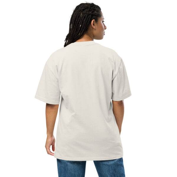 Oversized faded t-shirt | kuromi graphic tee - Image 3