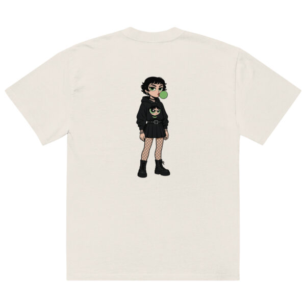 Oversized faded t-shirt | buttercup gothic baddie vibe - Image 2
